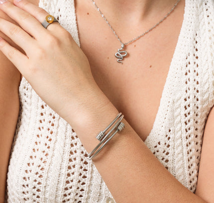 Pulsera de Plata Trenzada