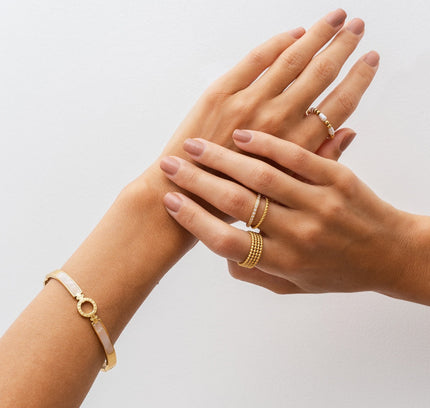 Pulsera Bangle Aura - Oro