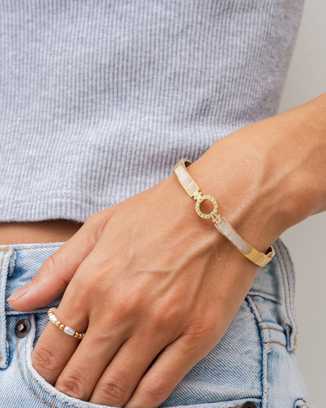 Pulsera Bangle Aura - Oro
