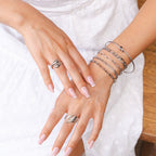 Set de Pulseras Esenciales 2 - Plata