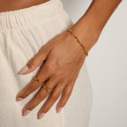 Pulsera de Cadena con Clip para Tableta - Color Dorado