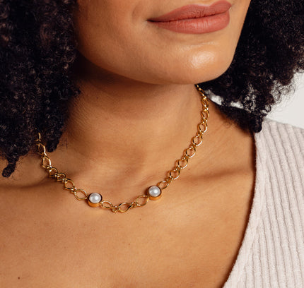 Collar de Perla Cora