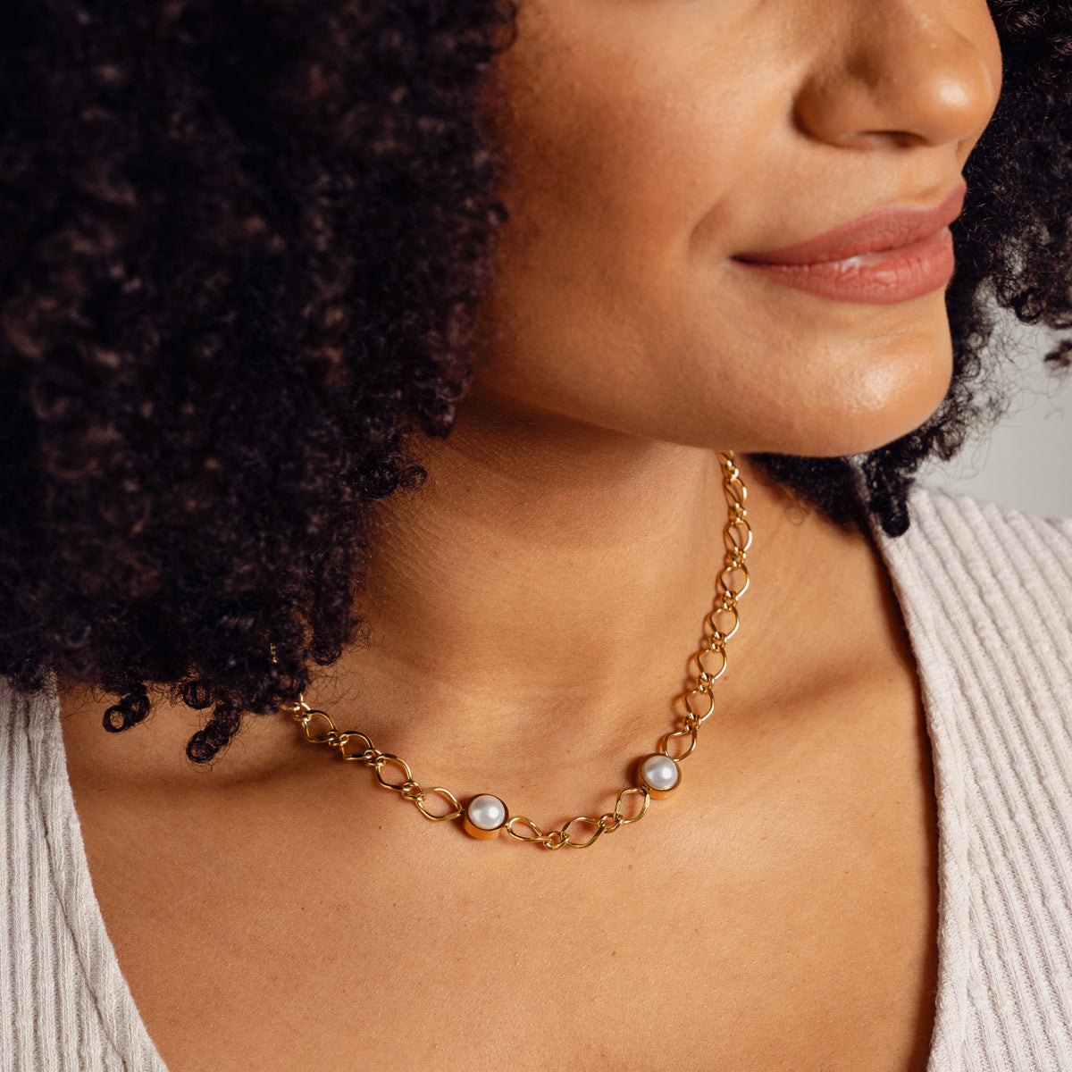 Collar de Perla Cora