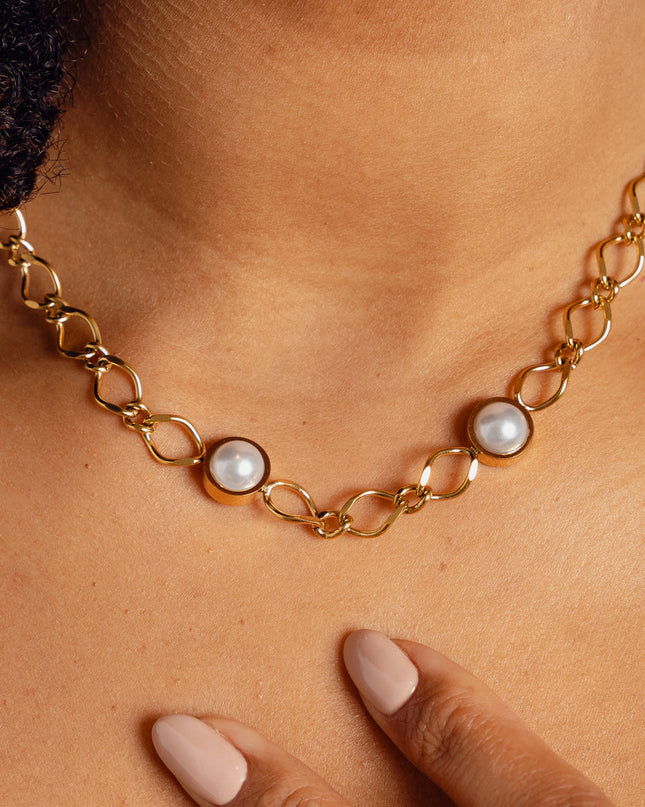 Collar de Perla Cora