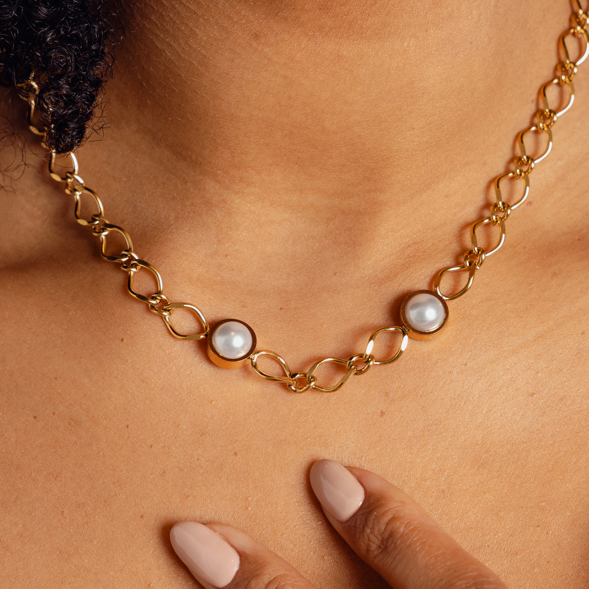 Collar de Perla Cora