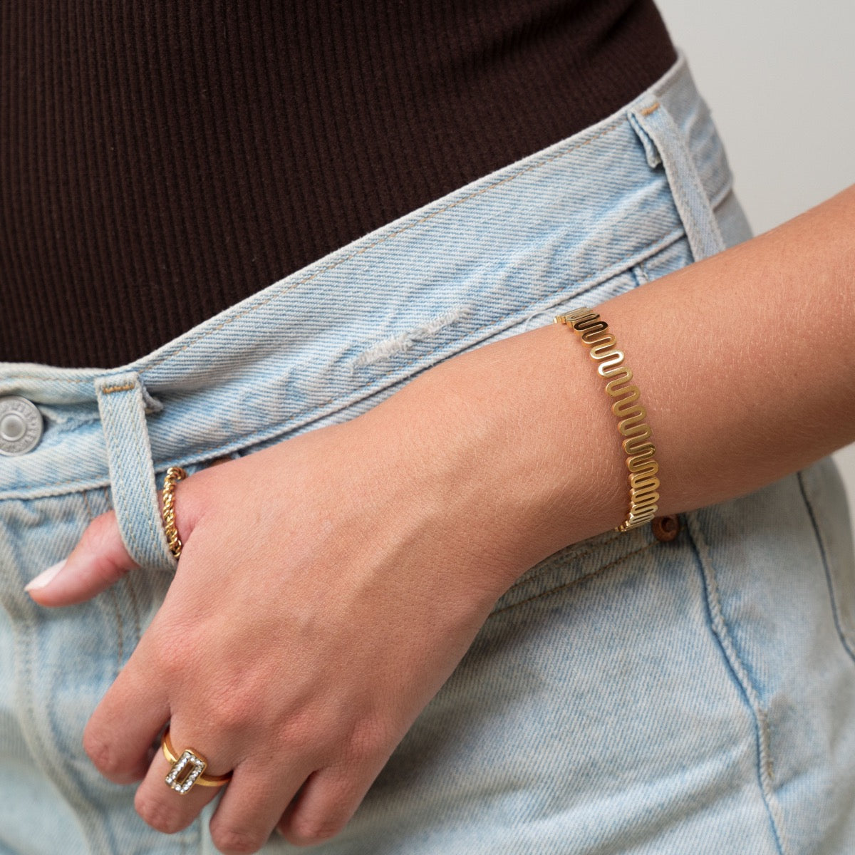 Pulsera Bangle Ripple