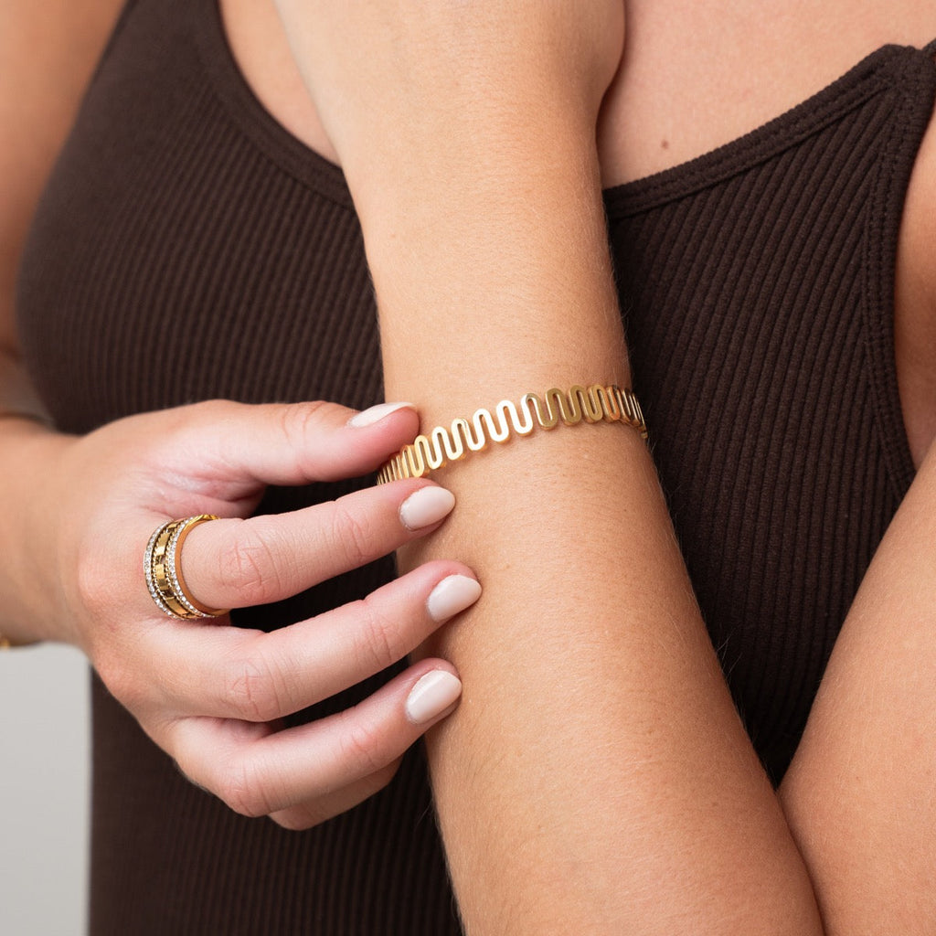 Pulsera Bangle Ripple