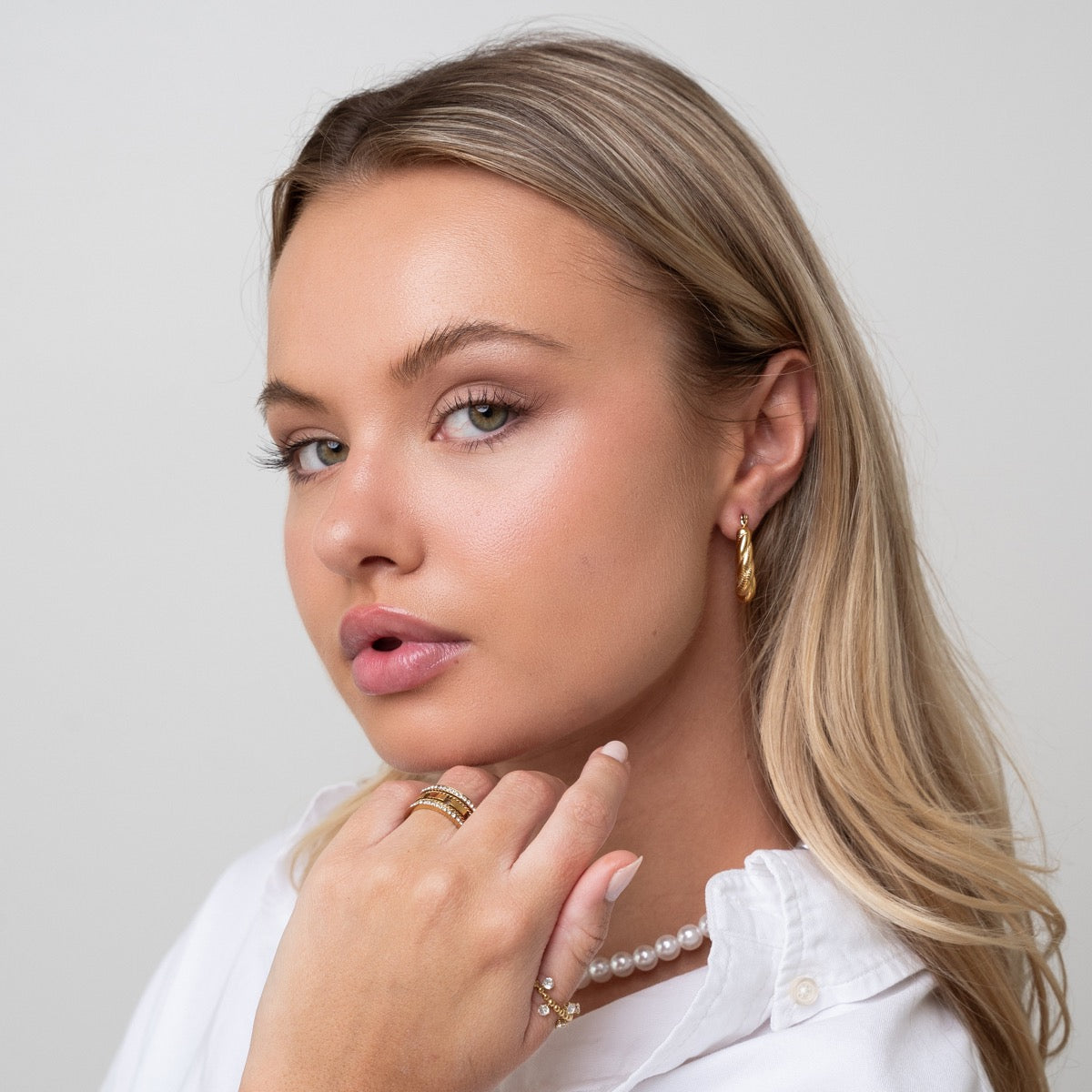 Aros Ziyah Twist - Oro