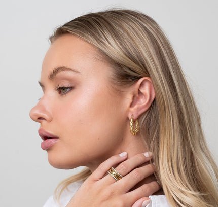 Aros Ziyah Twist - Oro