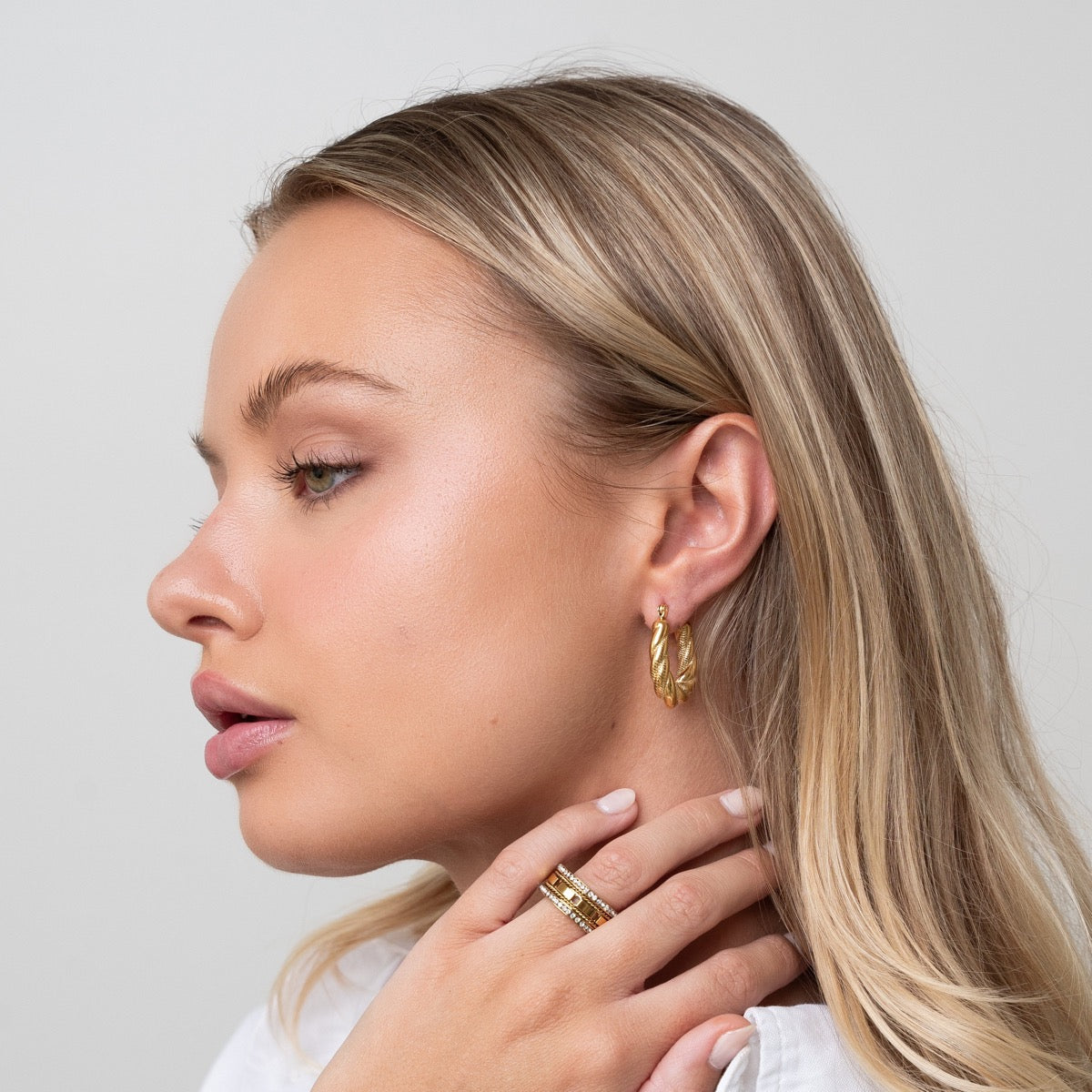 Aros Ziyah Twist - Oro