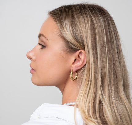 Aros Ziyah Twist - Oro