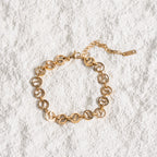Pulsera de Cadena Santorini en Oro