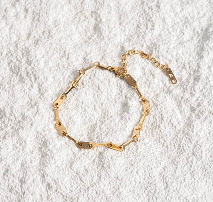 Pulsera de Cadena con Clip para Tableta - Color Dorado