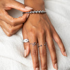 Pulsera Fidget Calma - Color Plata