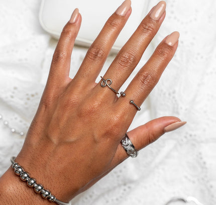 Pulsera Fidget Calma - Color Plata