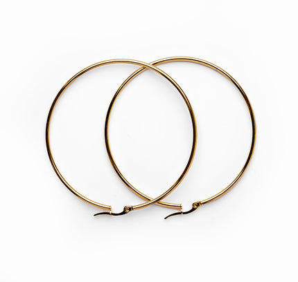 Aros de Oro - Pendientes Elegantes
