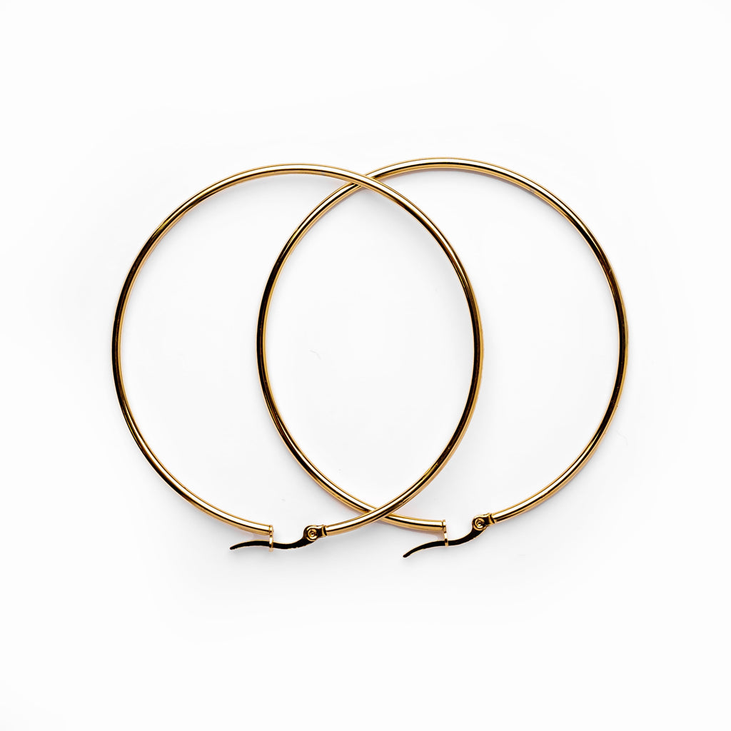Aros de Oro - Pendientes Elegantes