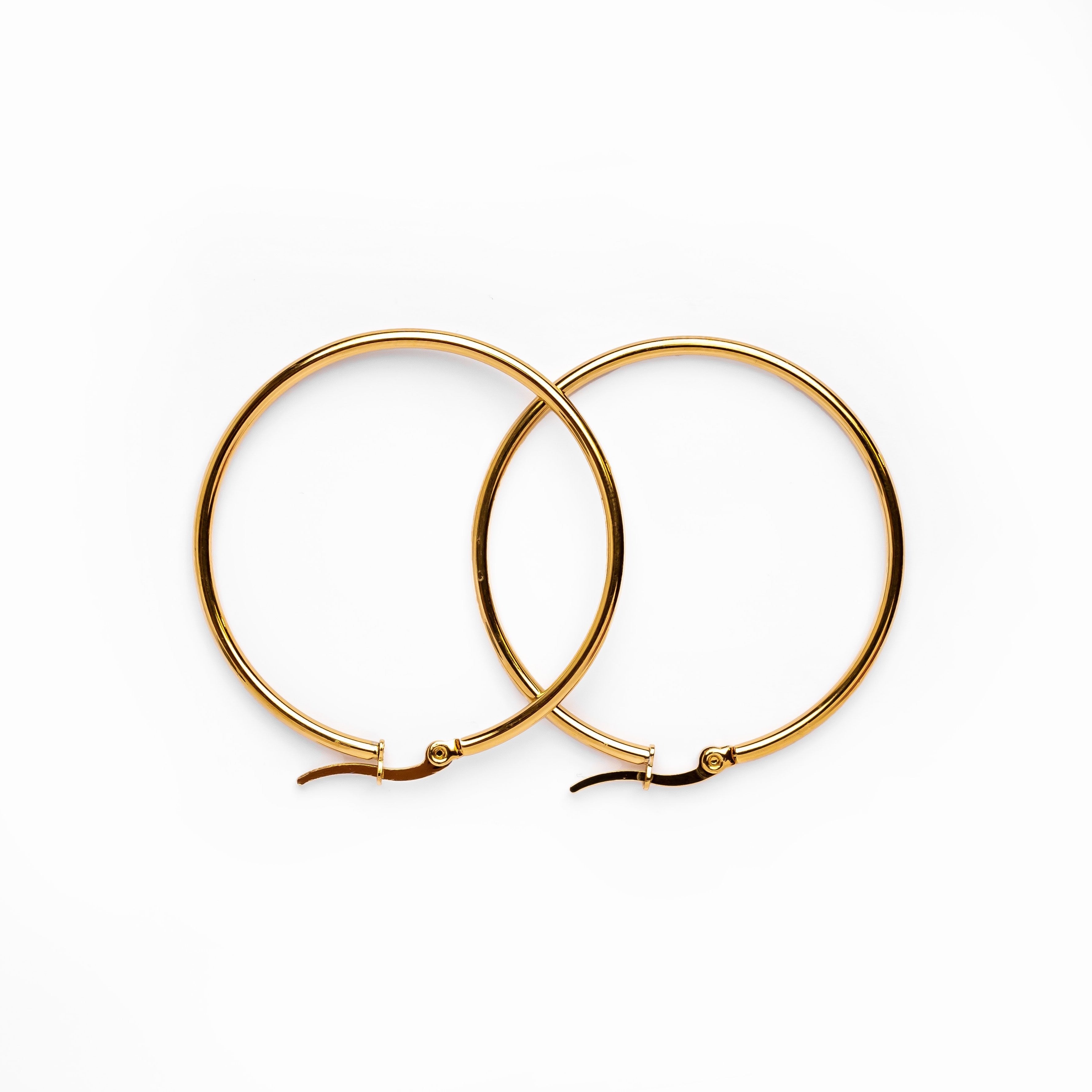 Aros de Oro - Pendientes Elegantes