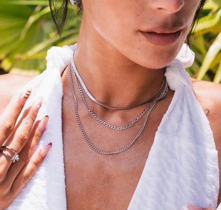 Conjunto Esencial de Cadenas - Plata