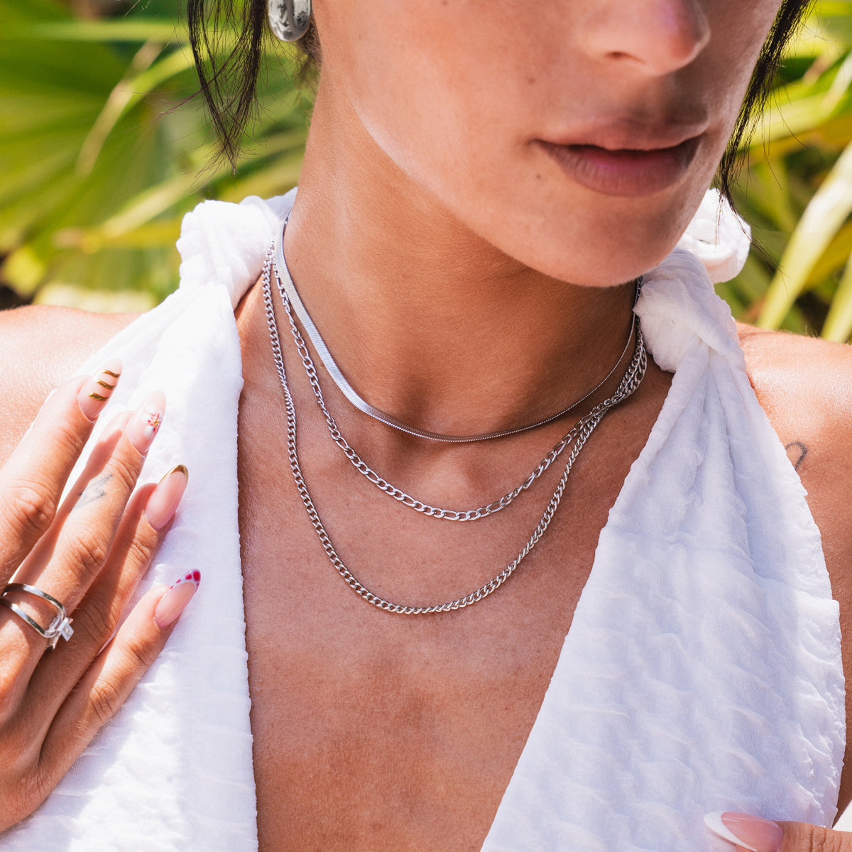 Conjunto Esencial de Cadenas - Plata