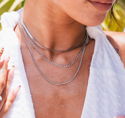 Conjunto Esencial de Cadenas - Plata