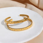 Pulsera de Estrellas Chapada en Oro de 18K