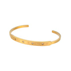 Pulsera de Estrellas Chapada en Oro de 18K
